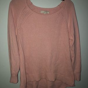 Pink sweater
